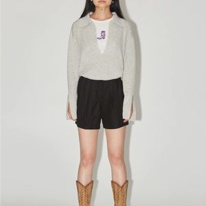 Uncle Studios Plunge Neck Polo